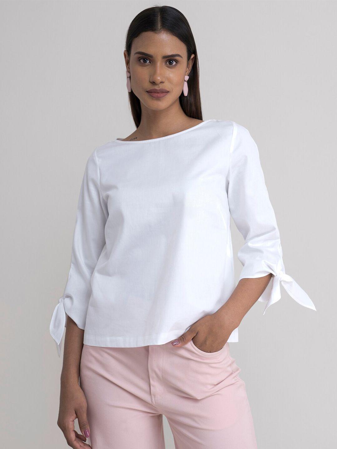 fablestreet white solid top
