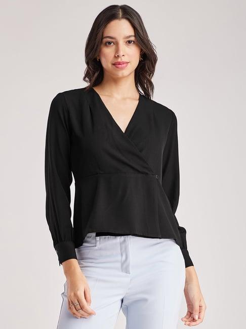 fablestreet black full sleeve top