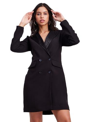 fablestreet blazer dress - black