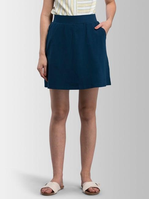 fablestreet blue shift skirt