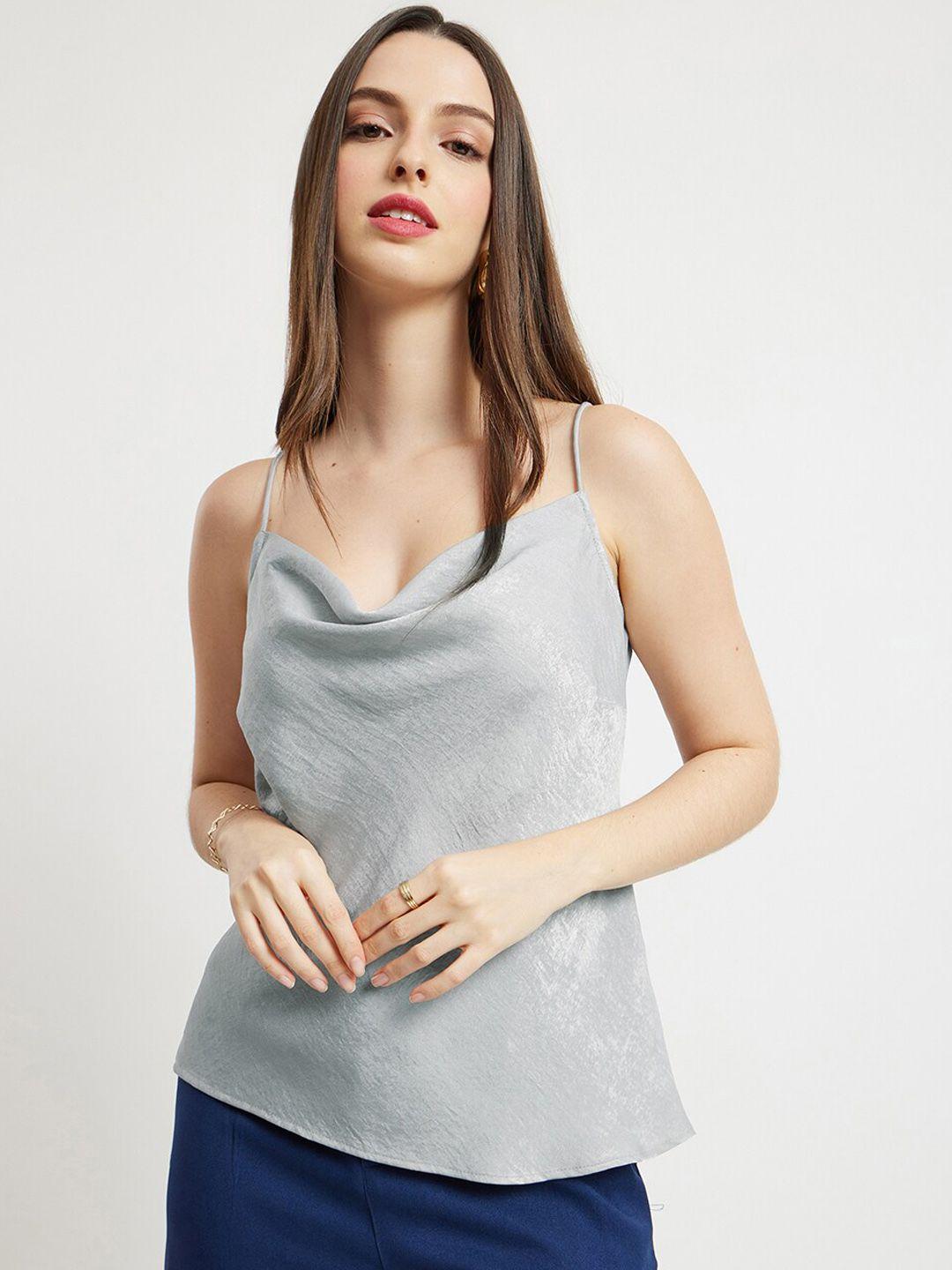fablestreet cowl neck satin camisole