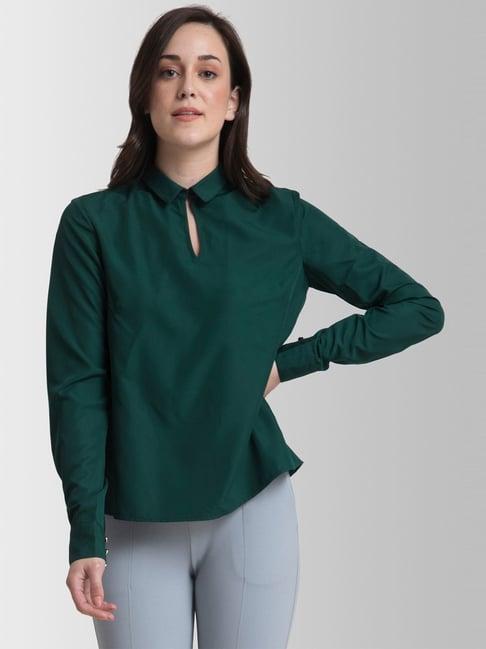 fablestreet green full sleeve top