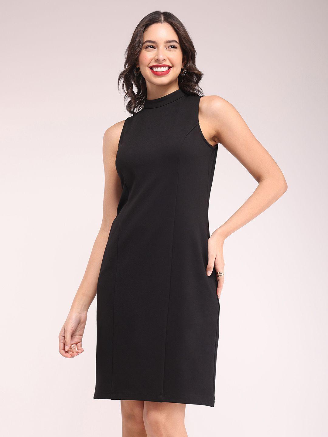 fablestreet high neck sheath dress