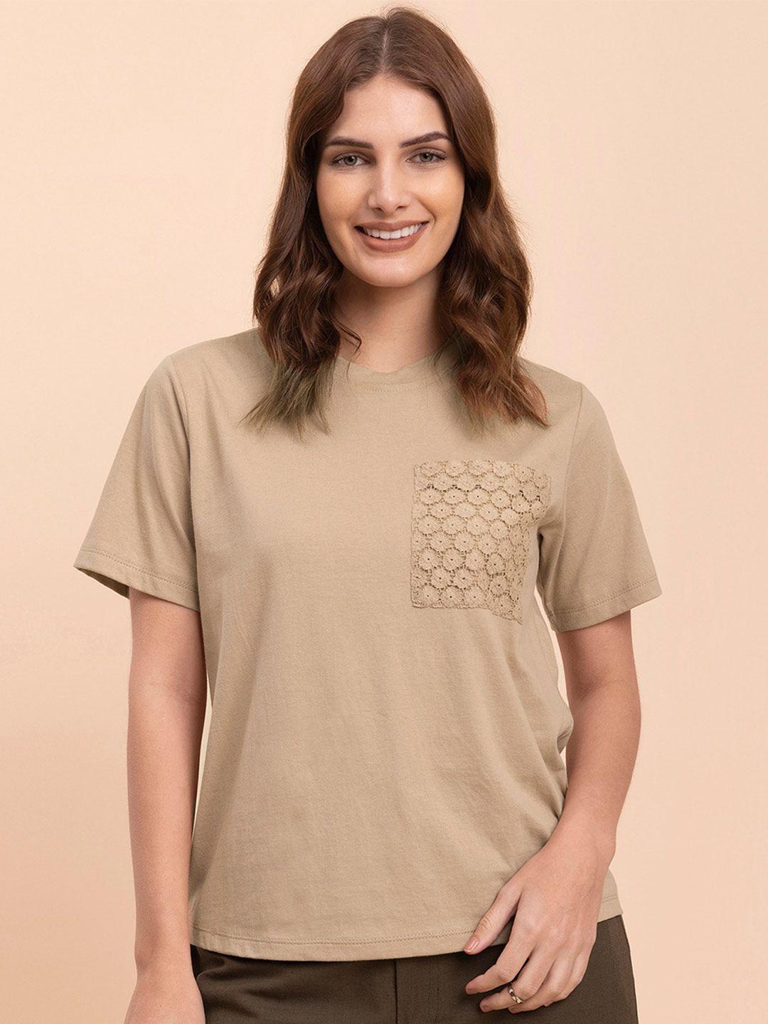 fablestreet women pure cotton t-shirt