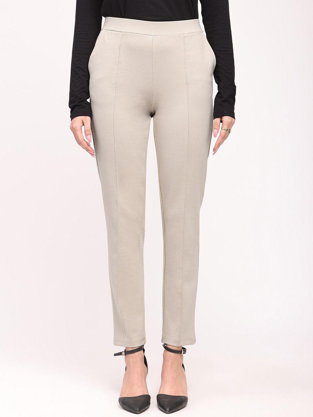 fablestreet women straight fit trousers