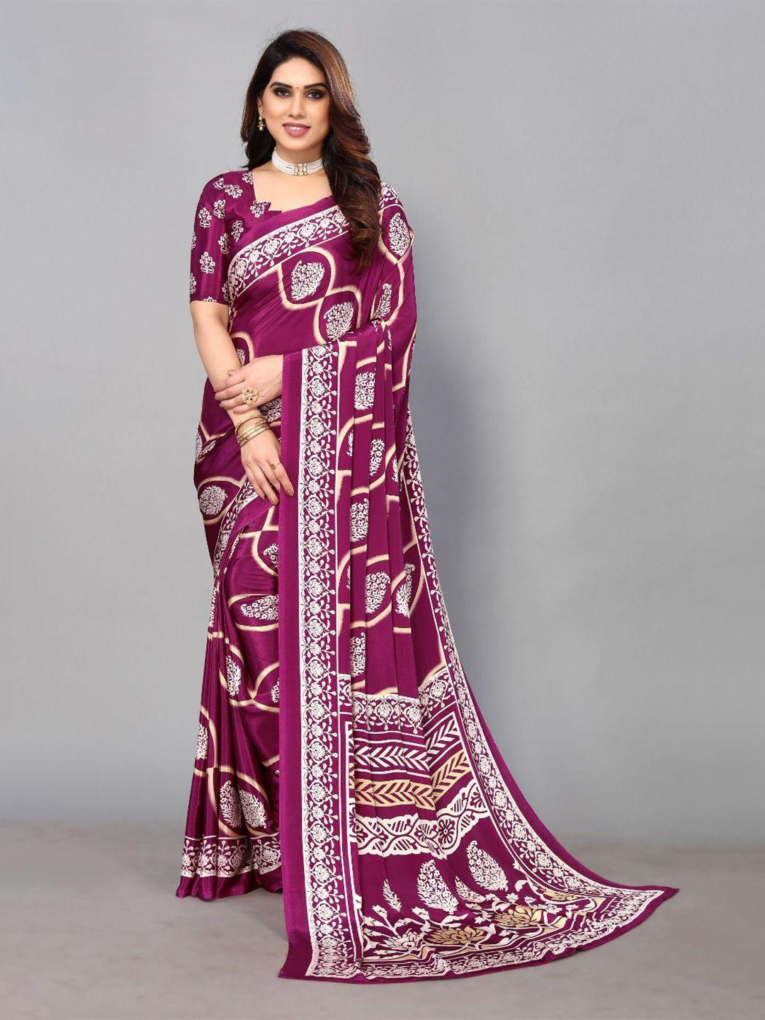 fabmora ethnic motifs pure crepe saree