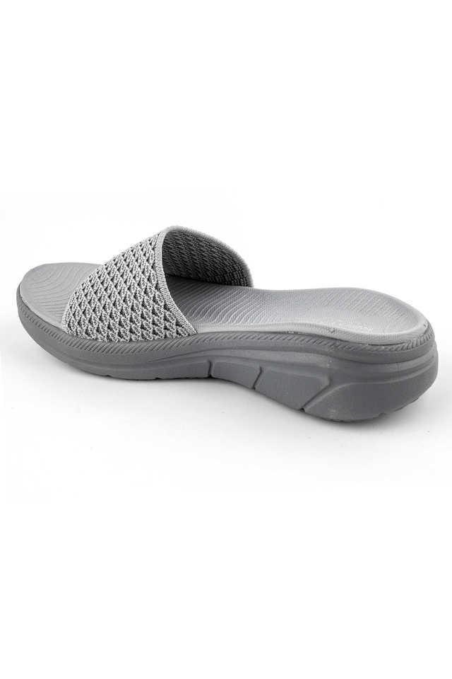 fabric slip-on womens comfort slides