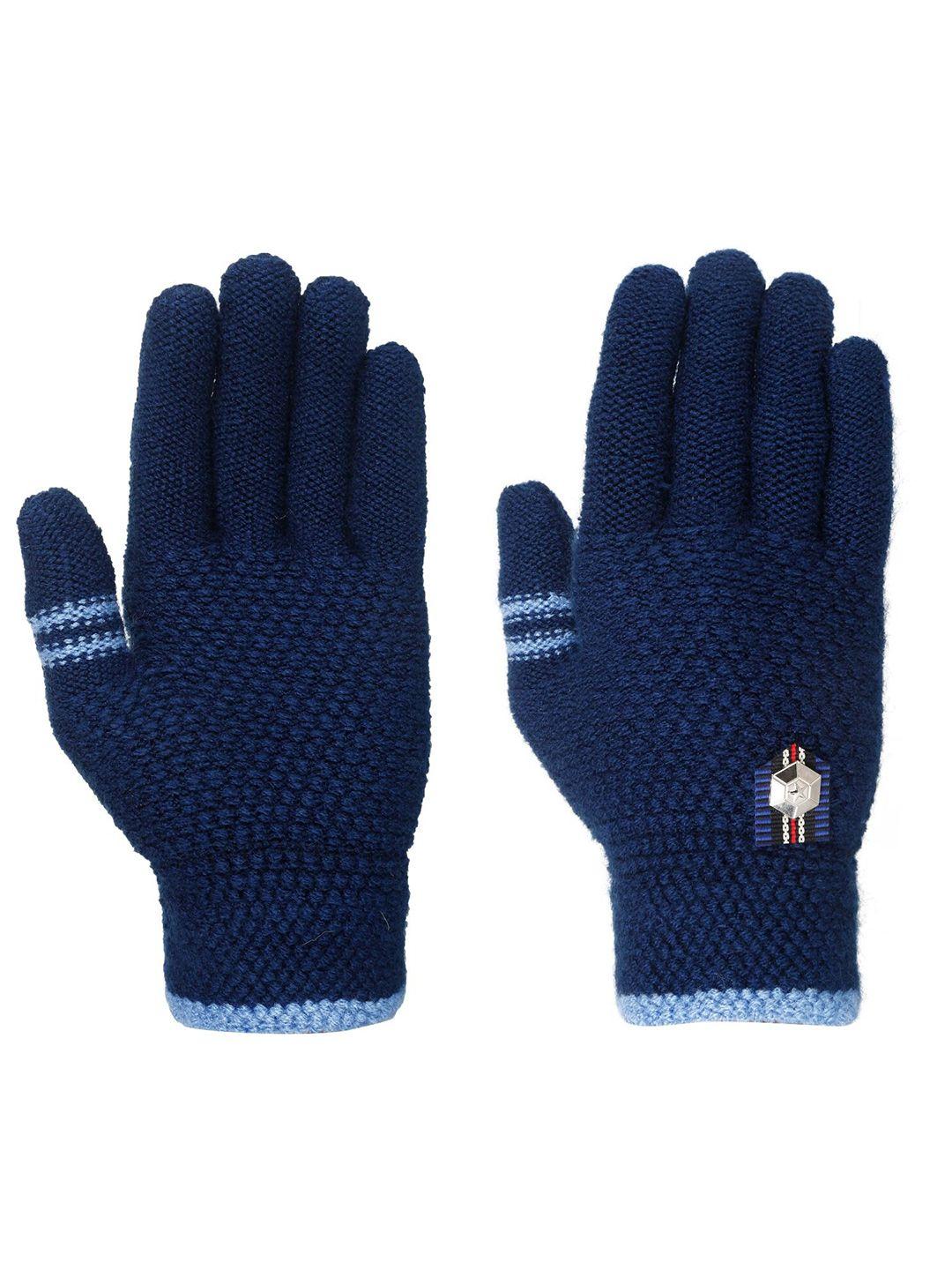 fabseasons kids acrylic woollen winter gloves