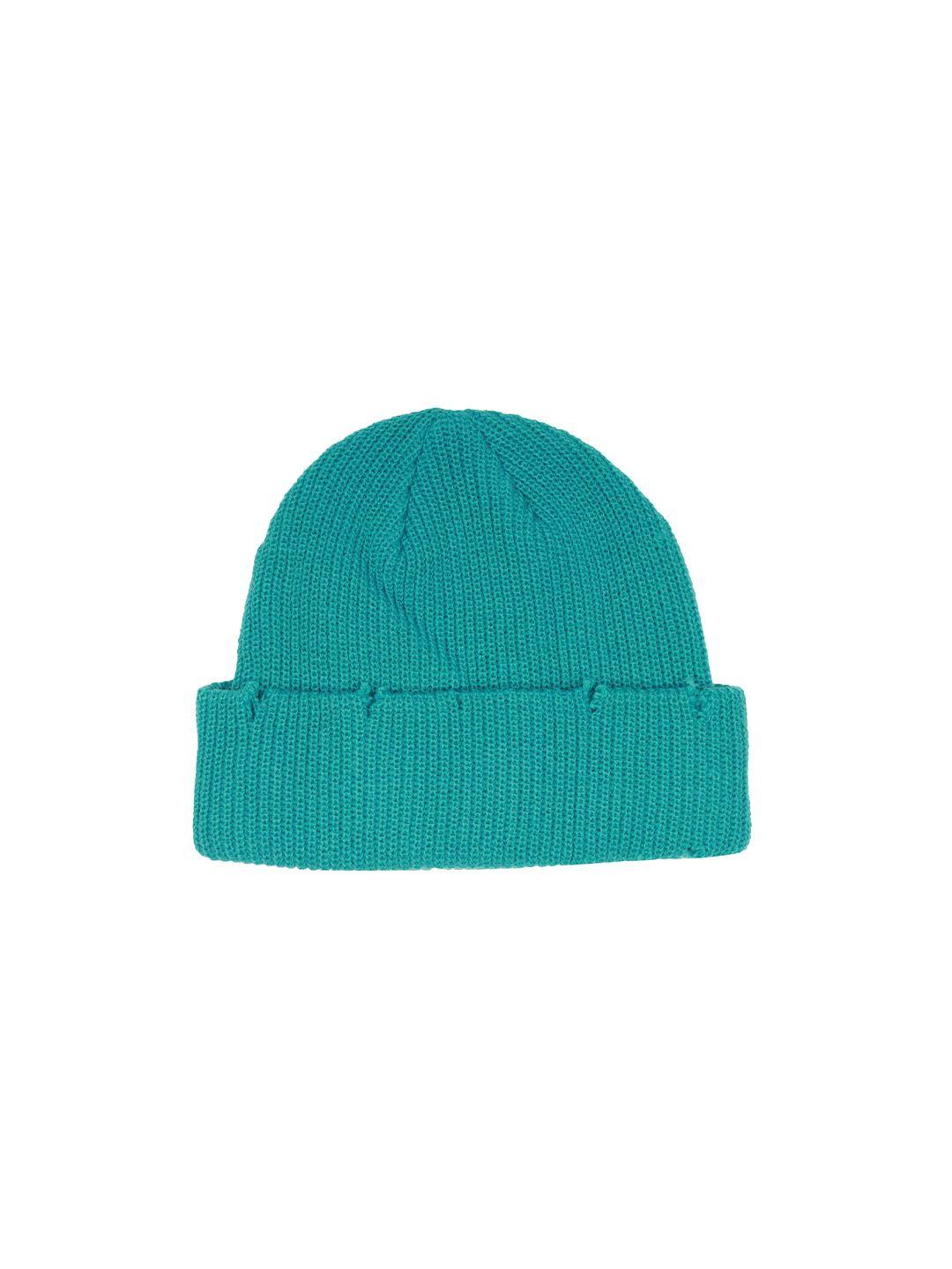 fabseasons adult turquoise blue beanie