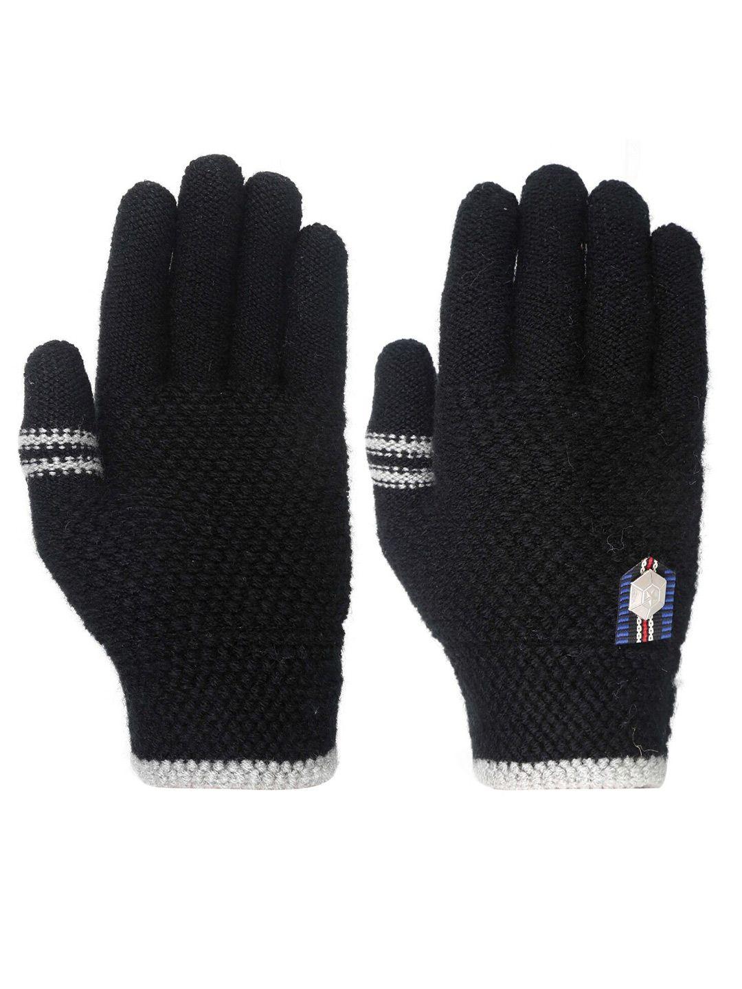 fabseasons kids acrylic woolen winter gloves