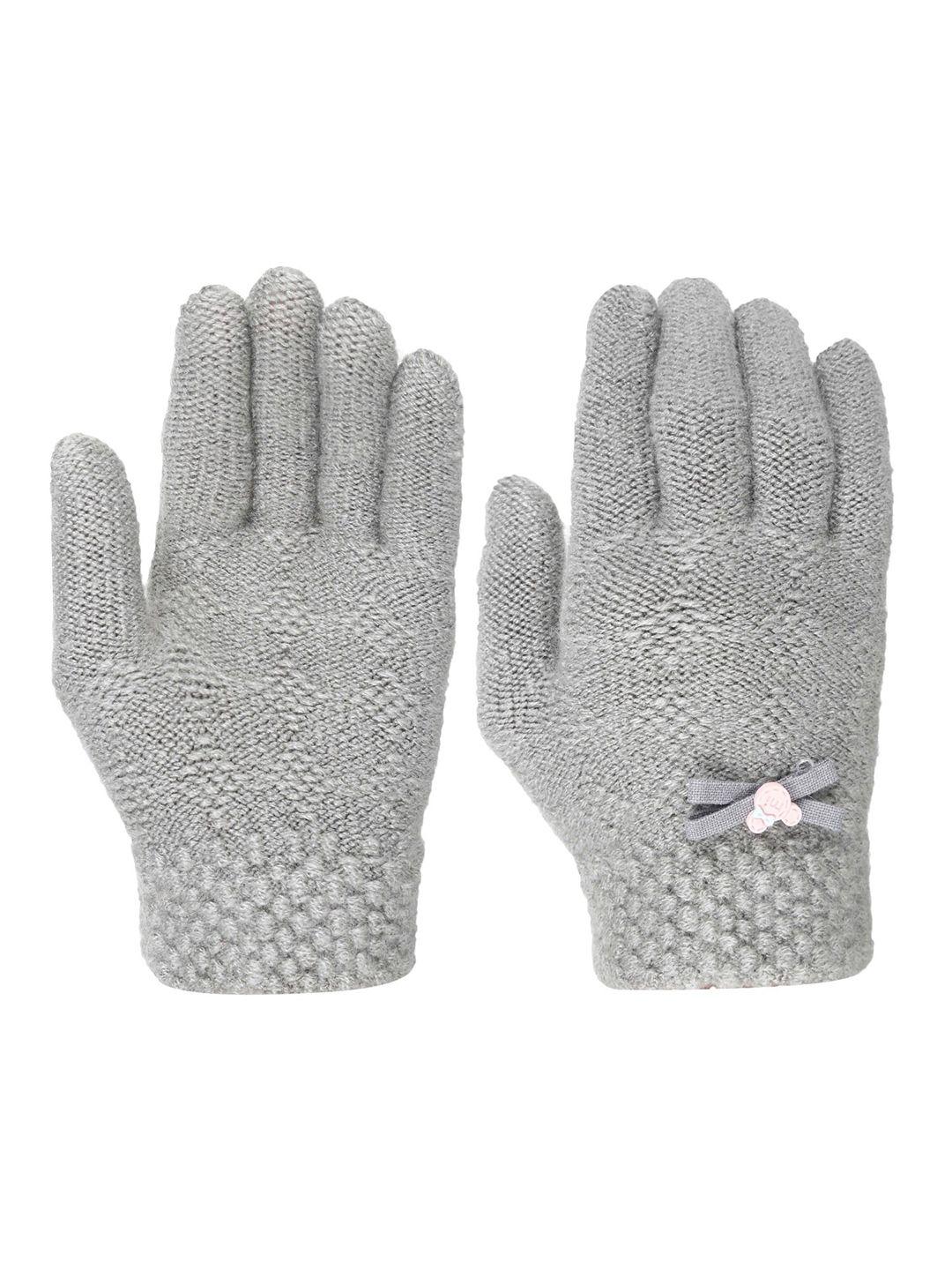 fabseasons kids patterned winter gloves