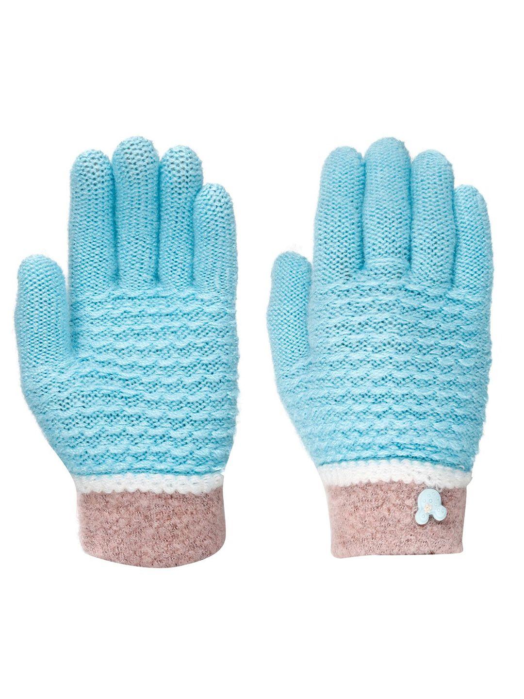 fabseasons kids patterned winter gloves