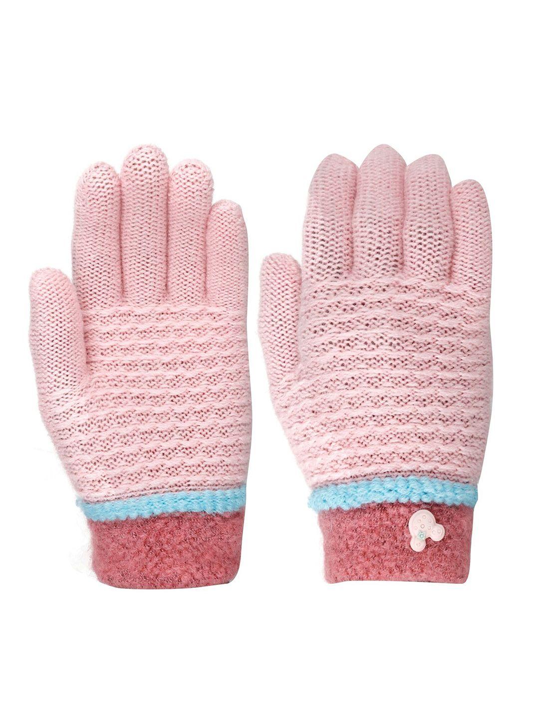 fabseasons kids patterned winter gloves