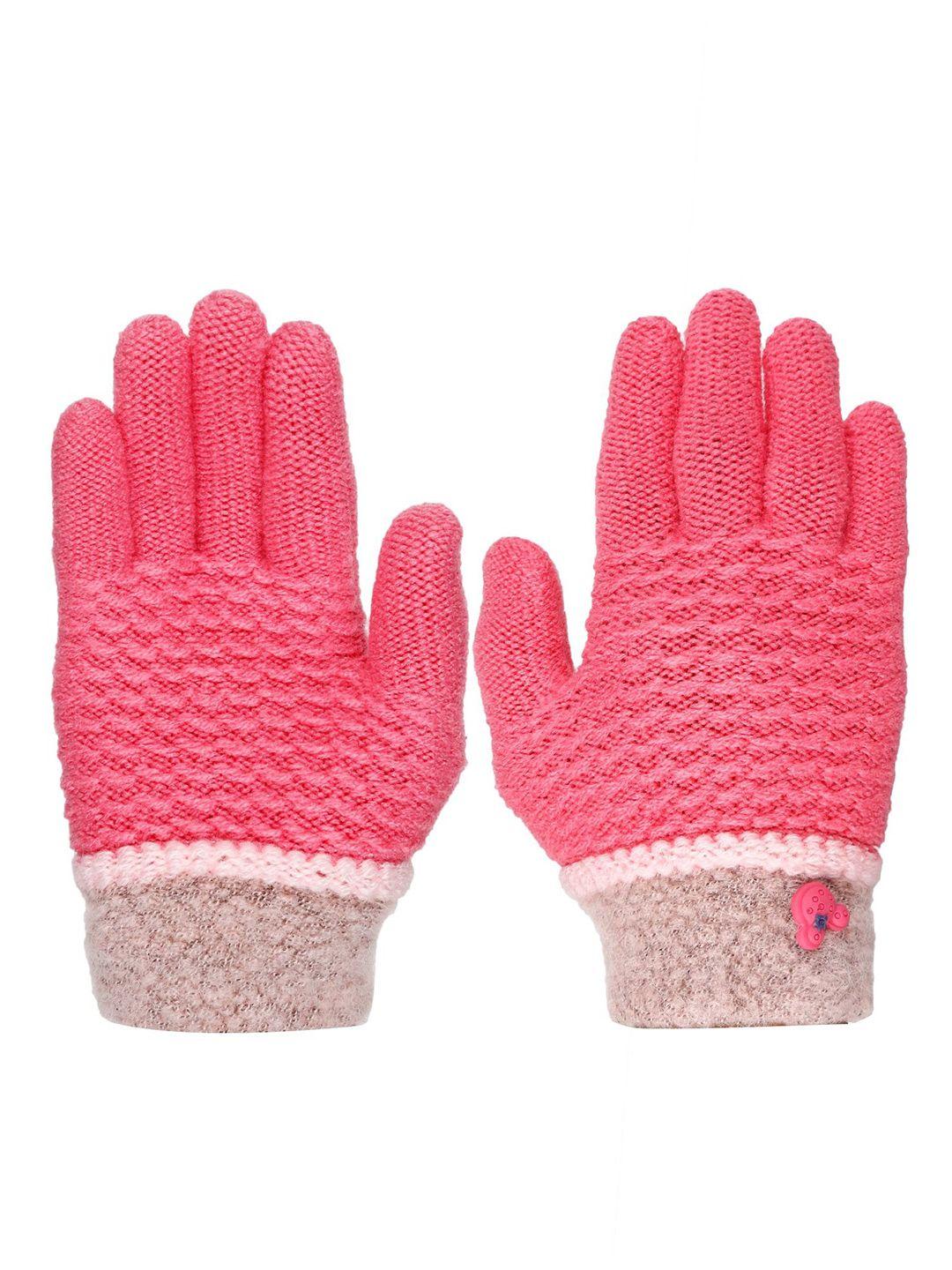 fabseasons kids patterned winter gloves