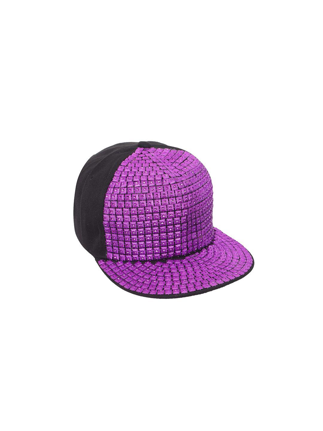 fabseasons men embellished snapback cap