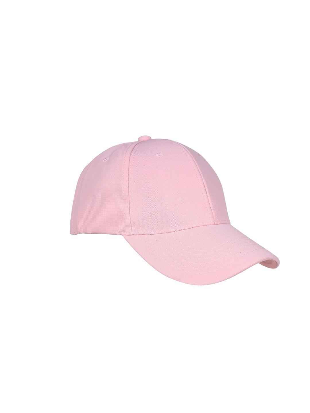 fabseasons pink solid baseball cap