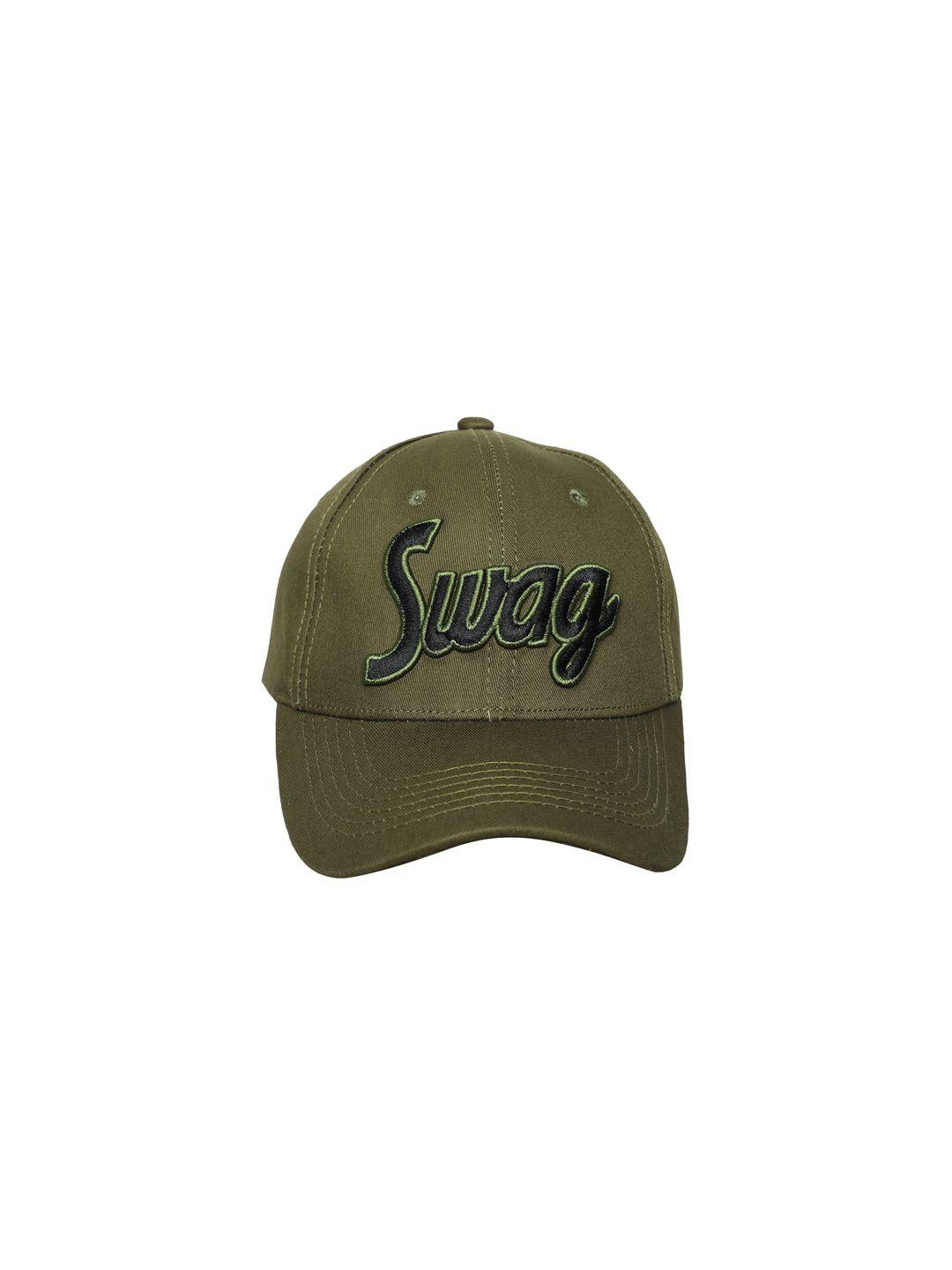 fabseasons unisex green embroidered baseball cap