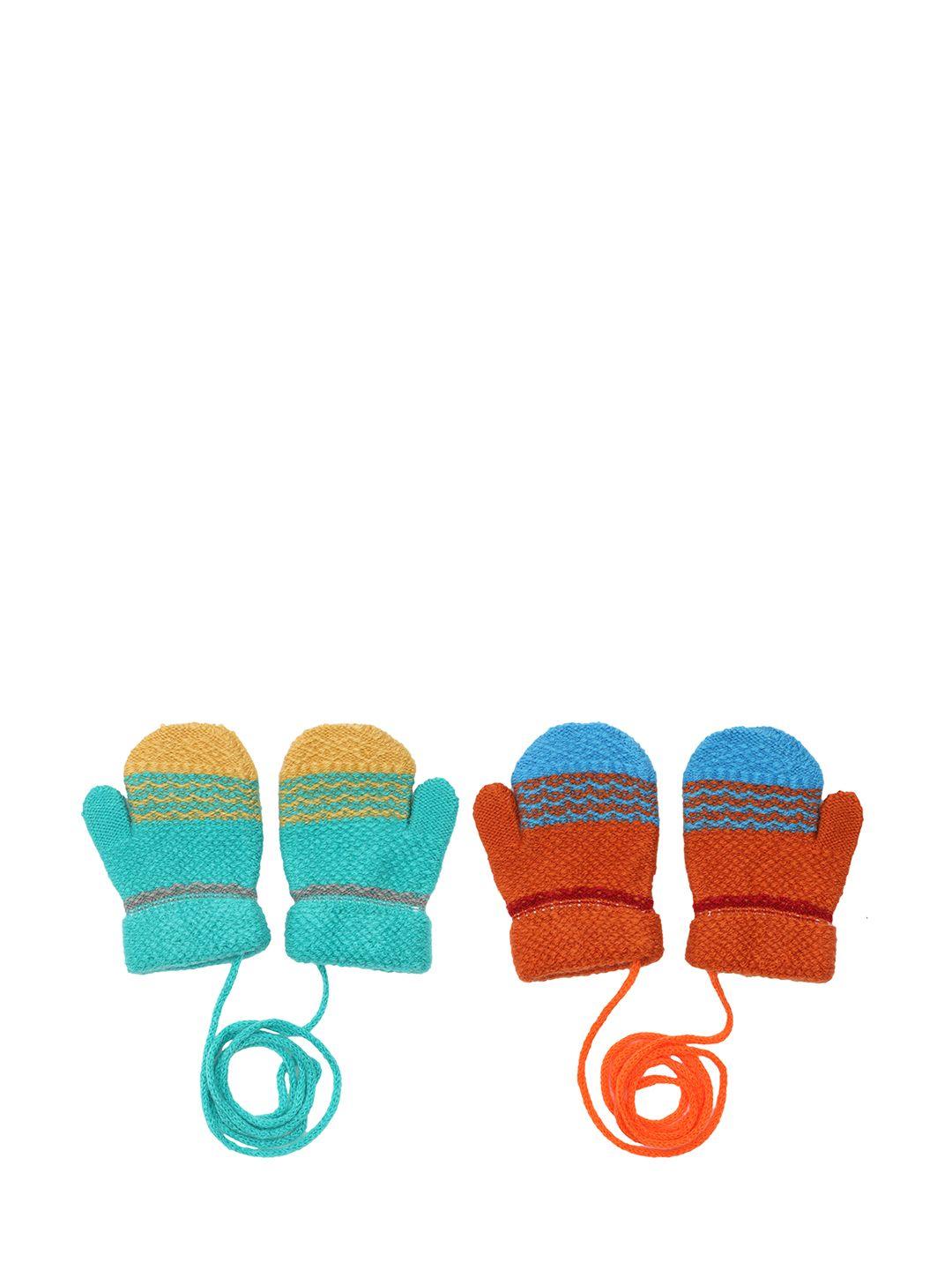 fabseasons unisex infant kids pack of 2 acrylic gloves