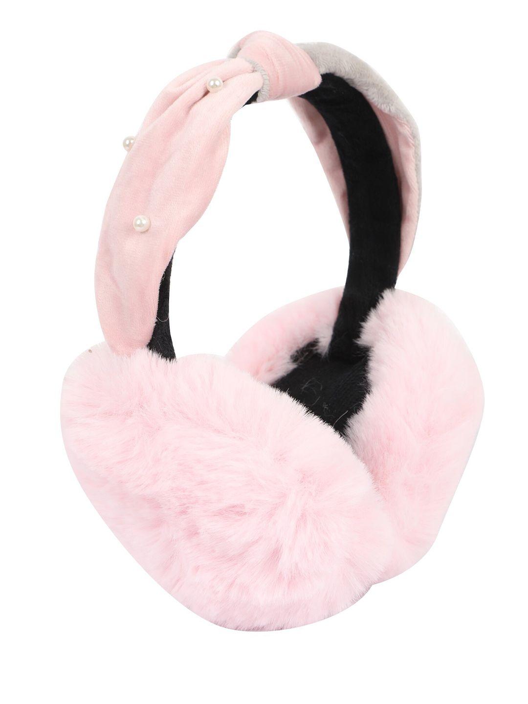 fabseasons unisex kids fur hairband