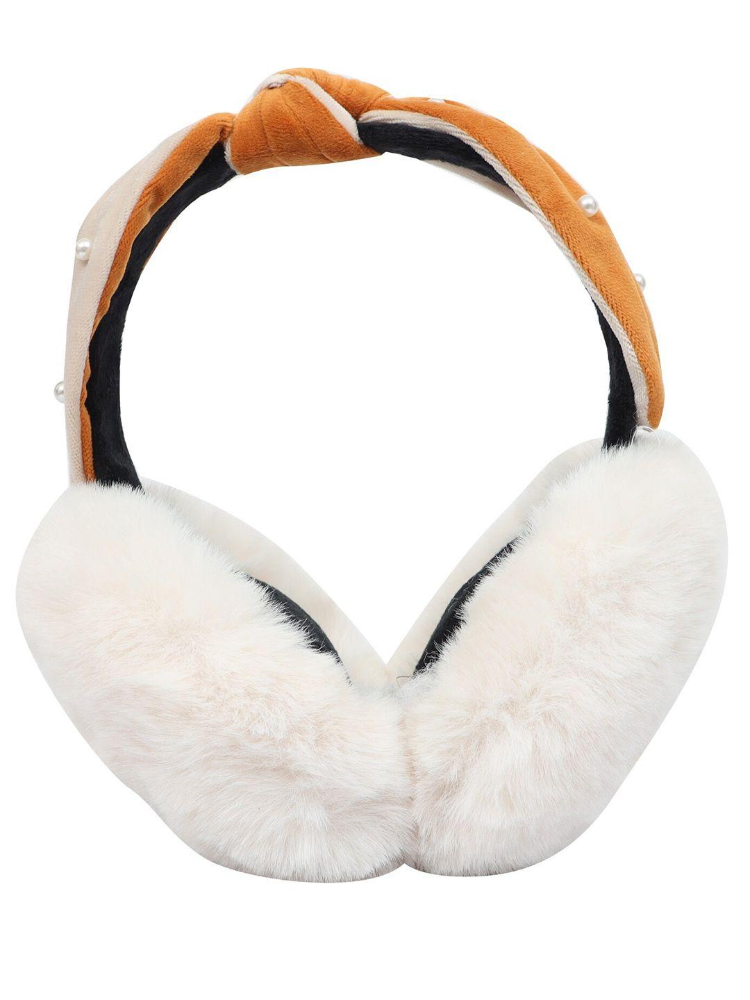 fabseasons unisex kids fur hairband