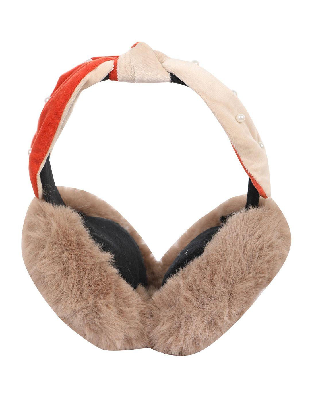 fabseasons unisex kids fur hairband