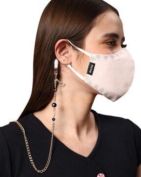 face mask fashionable chain