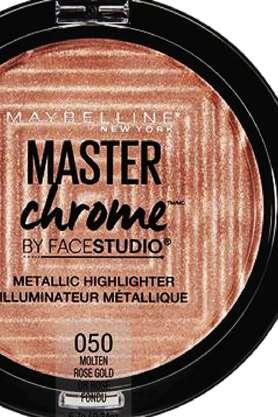 face studio master chrome metallic highlighter - chrome gold