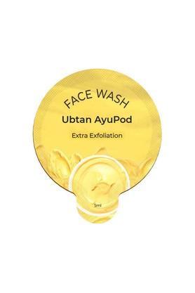 face wash ubtan ayupod extra exfoliation
