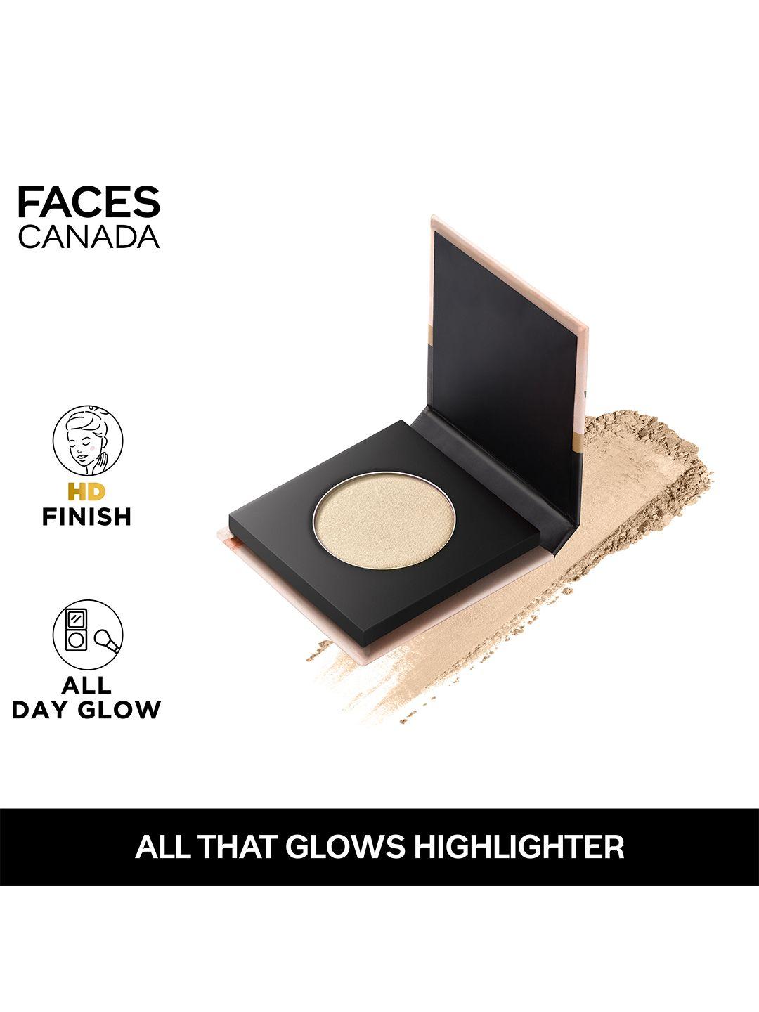 faces canada all that glows highlighter - long lasting - lightweight - hello sunshine