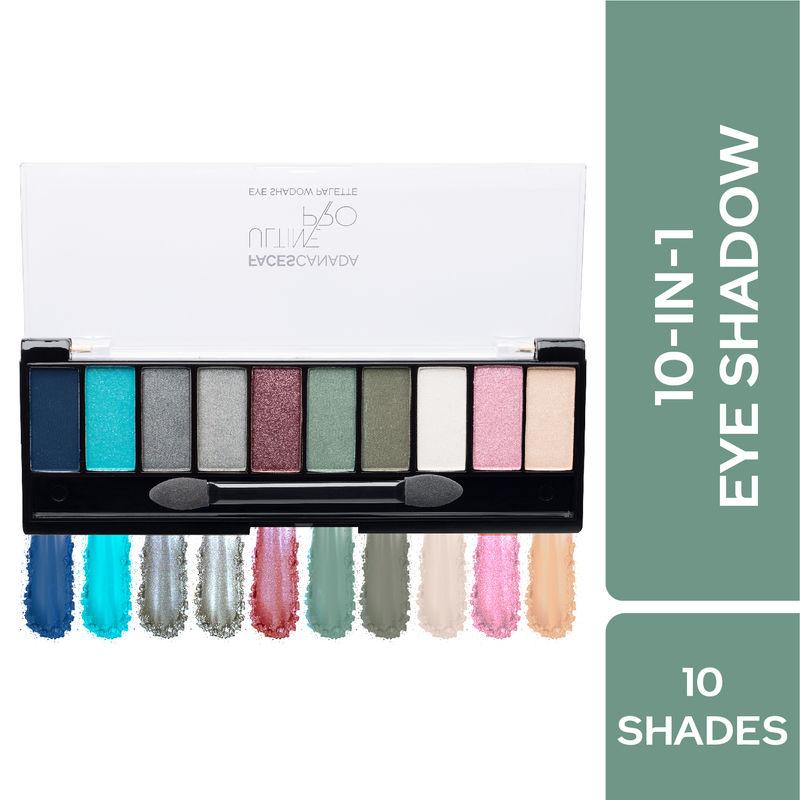faces canada ultime pro eye shadow palette - mermaid 04