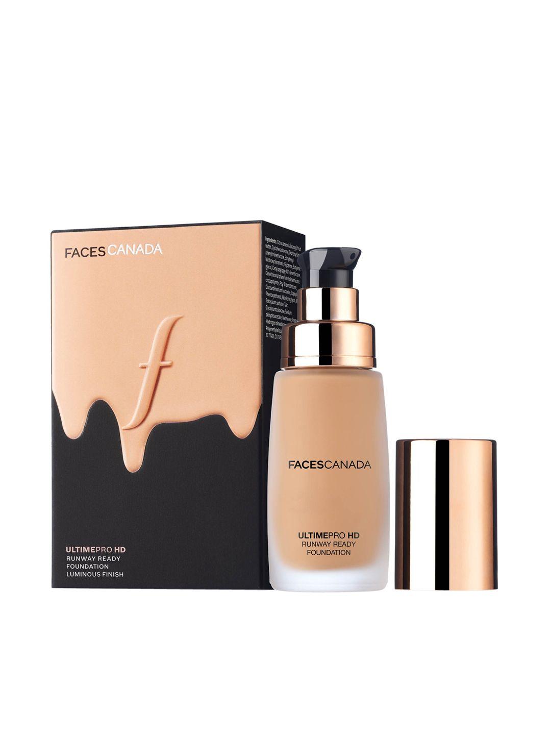 faces canada ultime pro hd runway ready foundation 30ml - sand 04