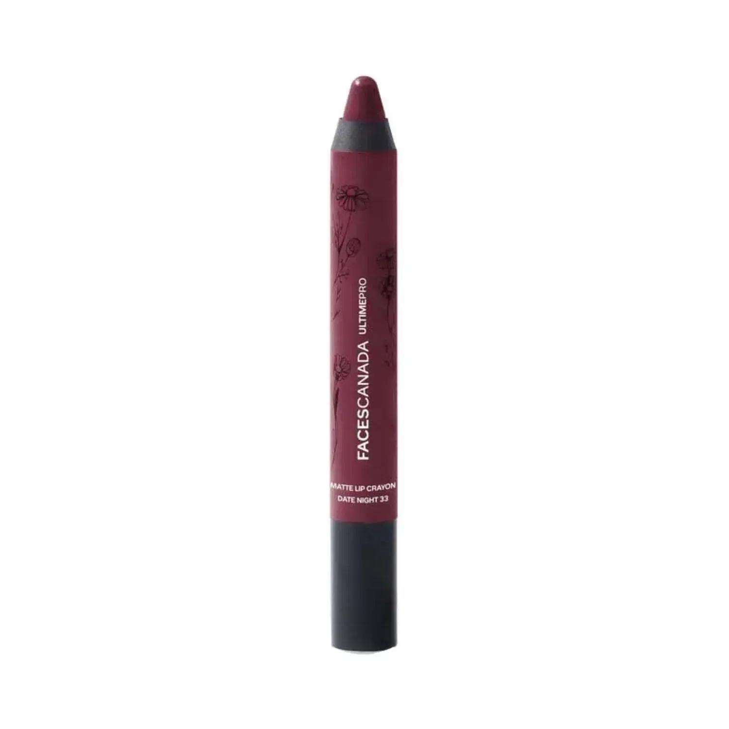 faces canada ultime pro matte lip crayon - 33 date night (2.8g)