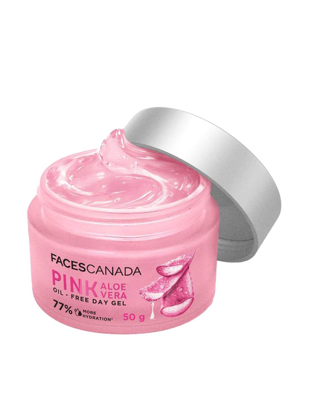 faces canada intense hydration 1.5% hyaluronic acid pink aloe vera oil-free day gel - 50g