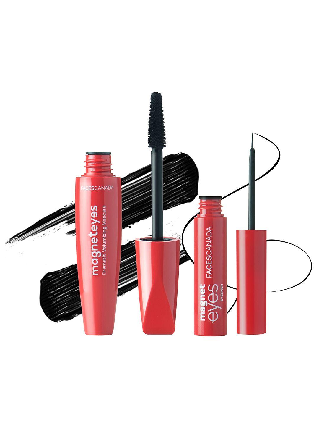 faces canada magneteyes black eyeliner & dramatic volumizing black mascara