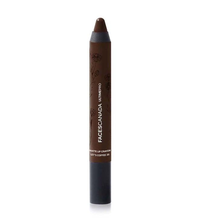 faces canada ultime pro matte lip crayon let's coffee 35 - 2.8 gm