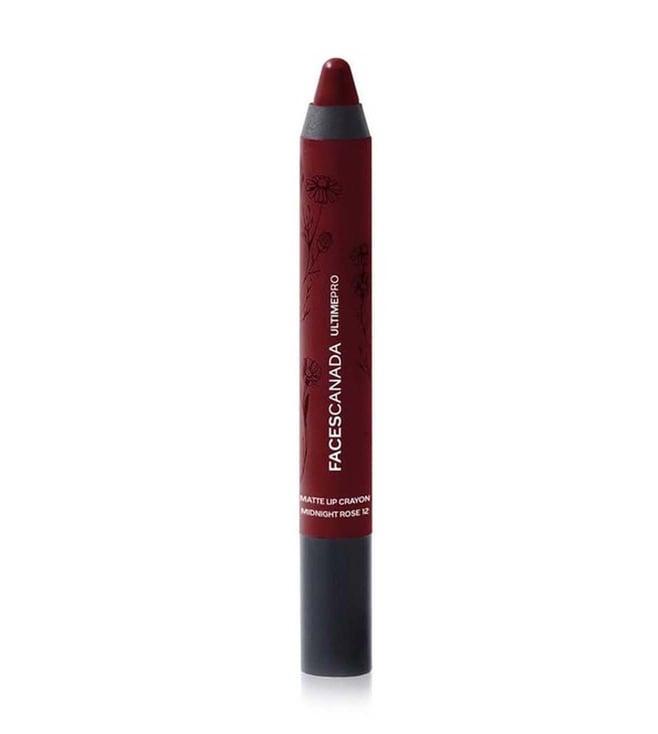 faces canada ultime pro matte lip crayon midnight rose 12 - 2.8 gm