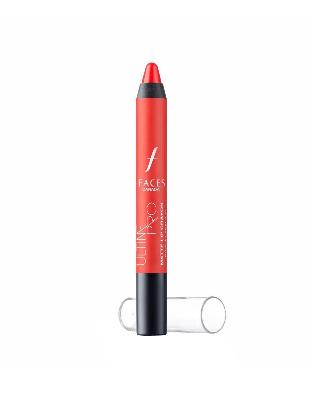 faces canada ultime pro matte lip crayon with cocoa butter & chamomile 2.8g - runway ready 31