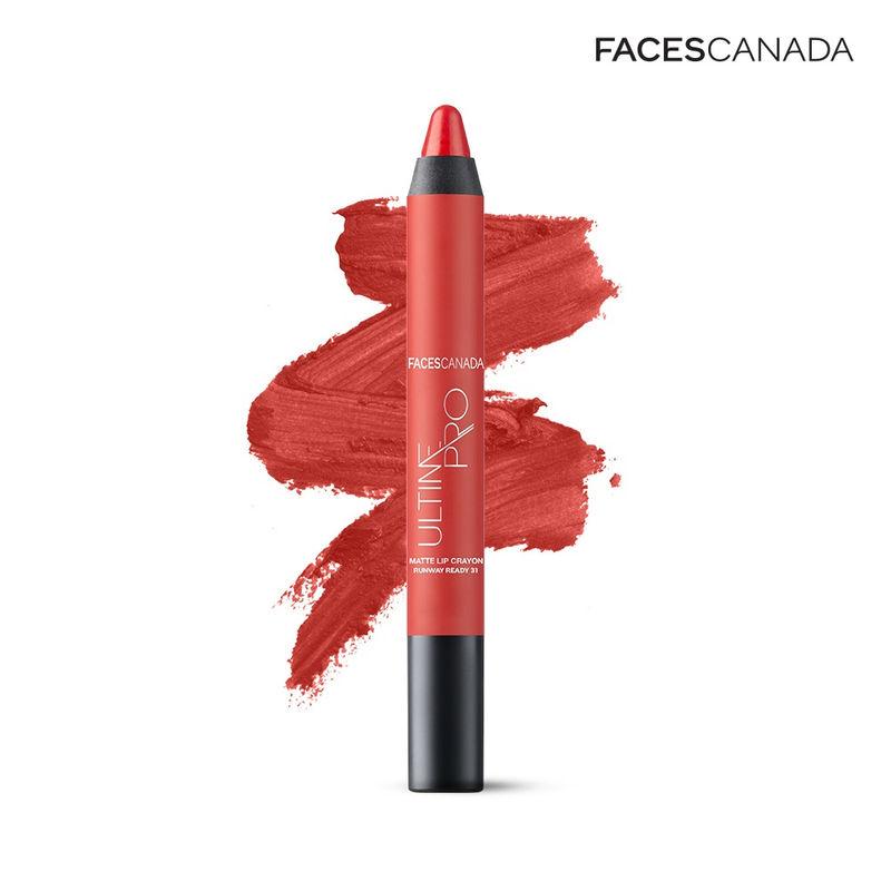 faces canada ultime pro matte lip crayon with free sharpener