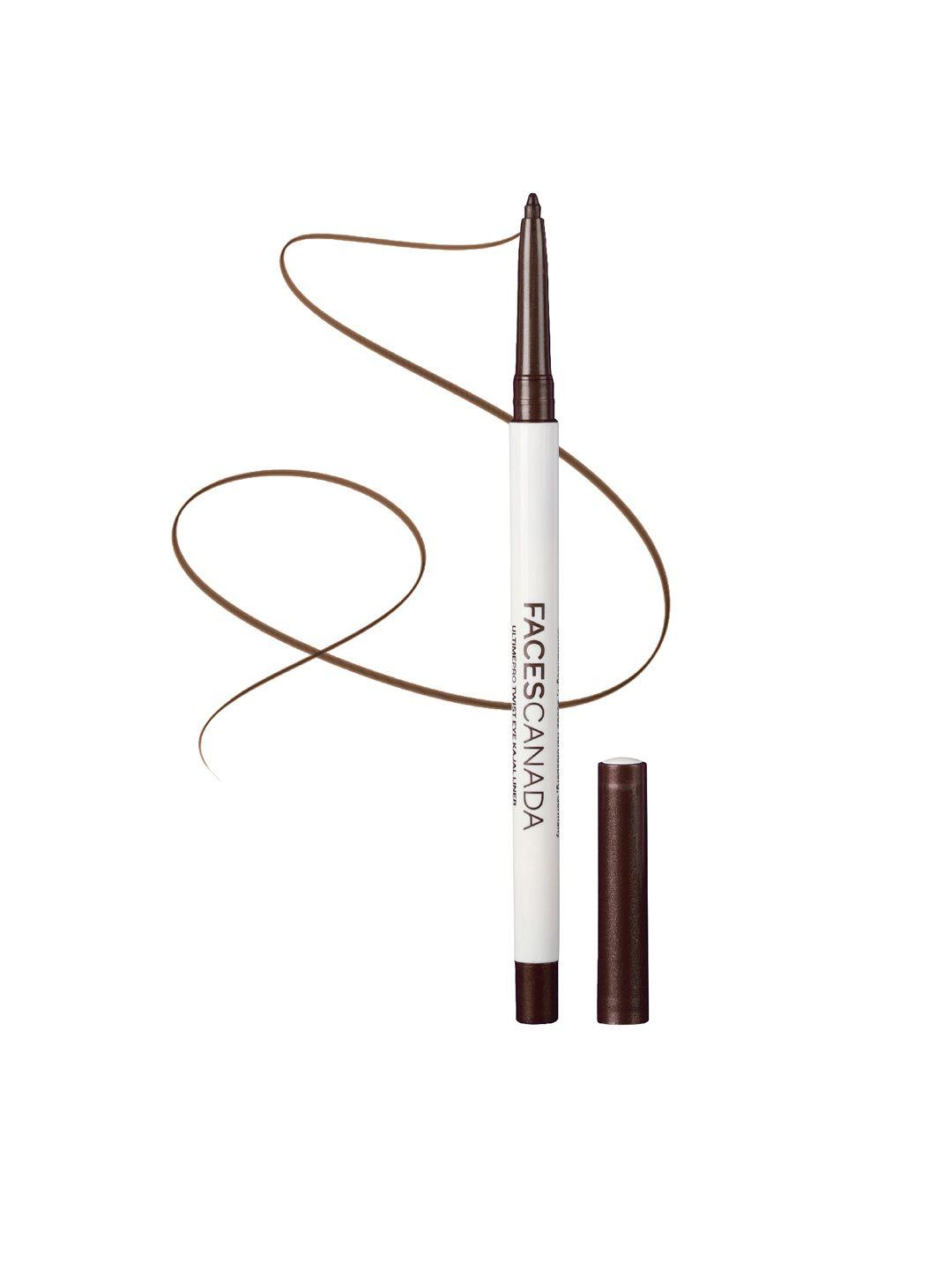 faces canada ultime pro twist eye kajal liner 0.35g - brown 02