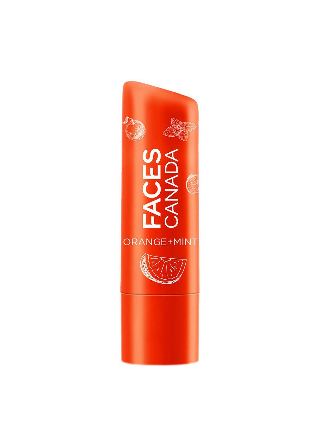 faces canada vitamin c lip balm with 12hr moisture & spf15 - orange mint