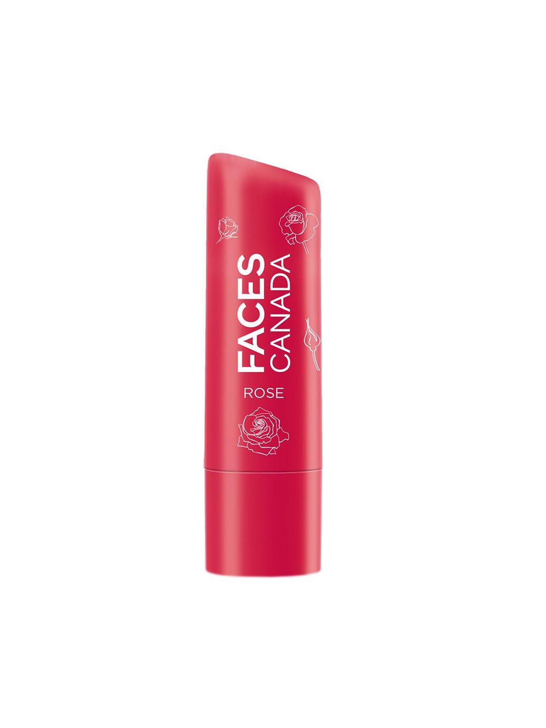 faces canada vitamin c lip balm with 12hr moisture & spf15 - rose petal