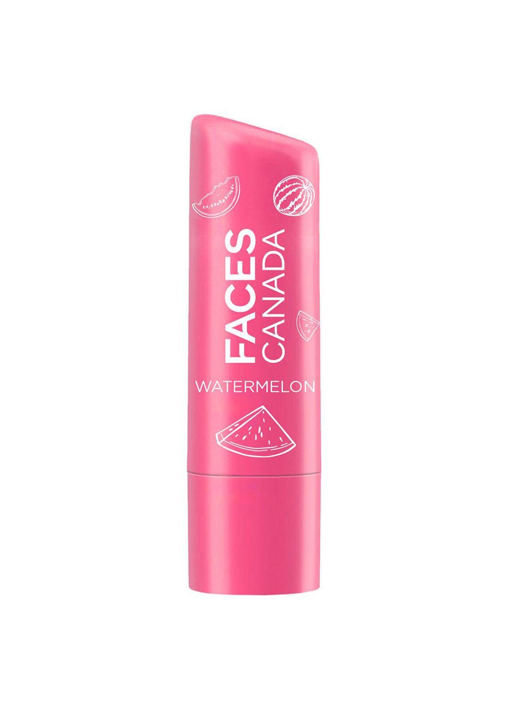 faces canada vitamin c lip balm with 12hr moisture & spf15 - watermelon