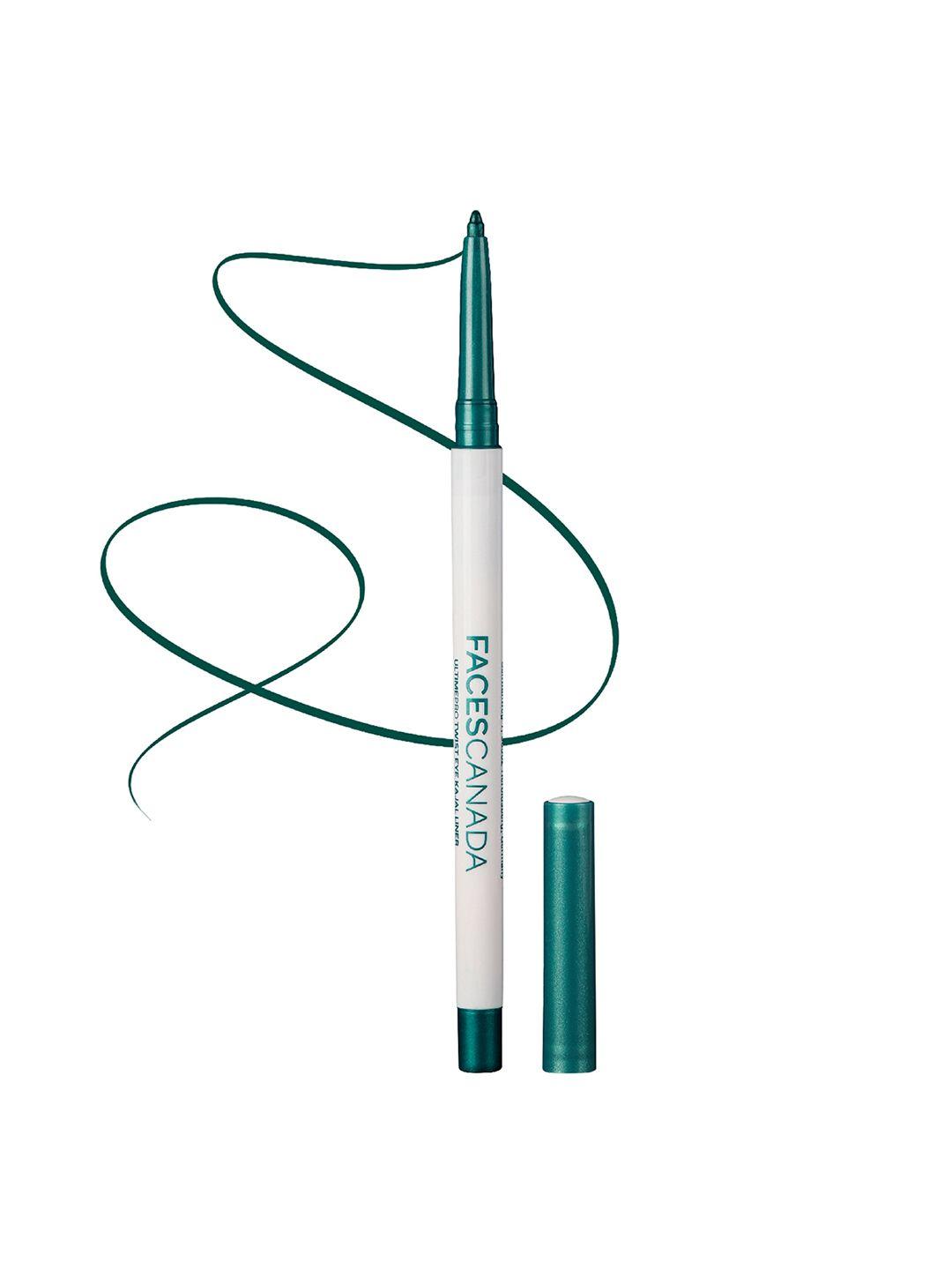 faces canada waterproof ultime pro twist eye kajal liner 0.35 g -green 06