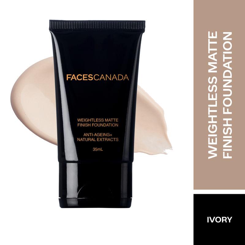 faces canada weightless matte finish foundation