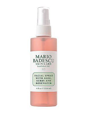 facial spray with aloe, herbs and rosewater