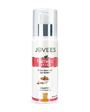 fairness lotion spf 25 - liquorice with uv protection