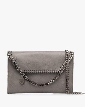 falabella eco shaggy mini crossbody bag