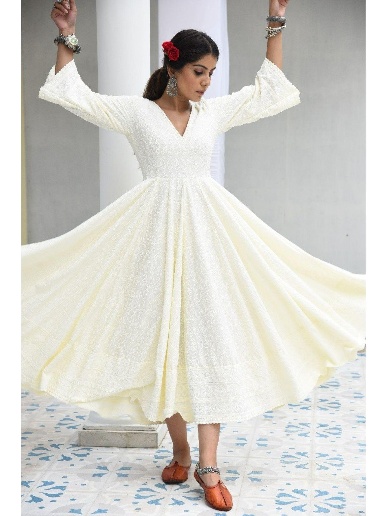 falak- embroidered dress