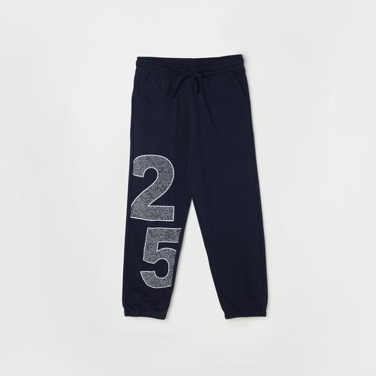 fame forever boys numeric printed elasticated joggers