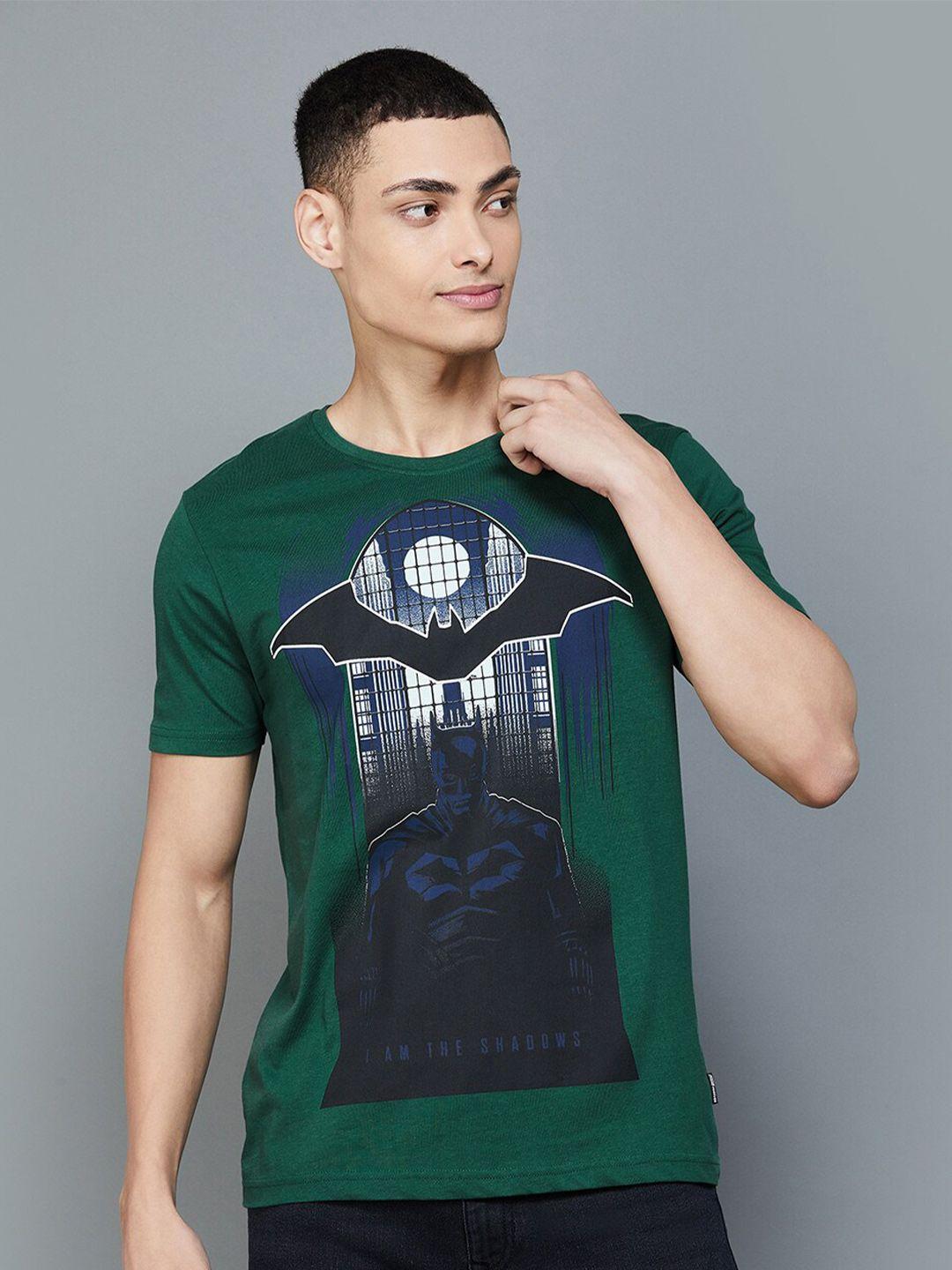 fame forever by lifestyle batman printed cotton t-shirt